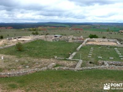 Yacimiento Clunia Sulpicia - Desfiladero de Yecla - Monasterio Santo Domingo de Silos - Yacimiento a